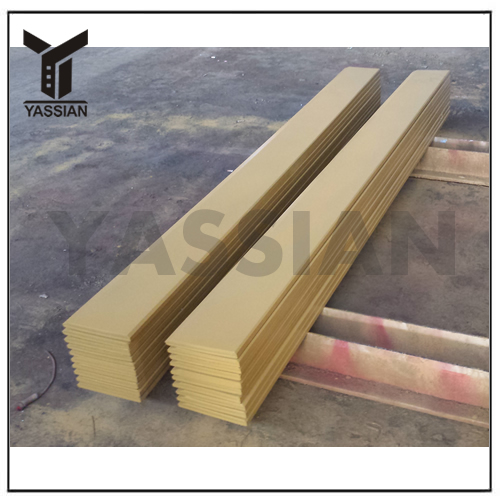 2 X 16 X 8 inch Weld-on Single Bevel Flat Excavator Cutting Edge