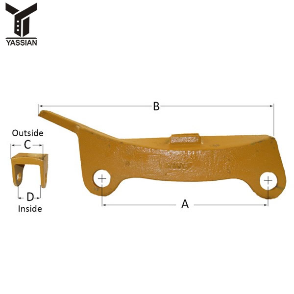 Caterpillar style Ripper Guard 7J1849