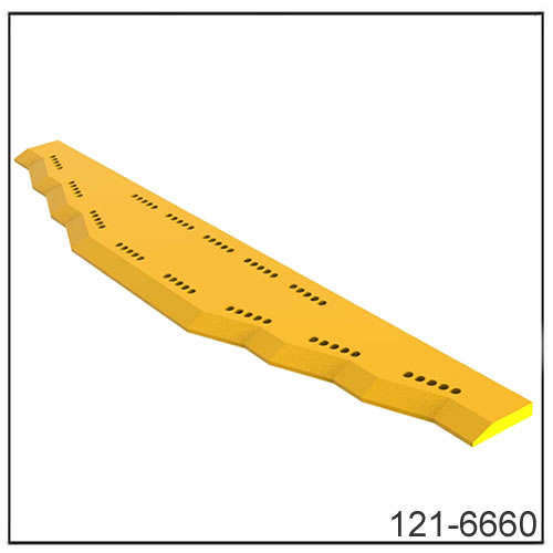 121-6660, 1216660 Caterpillar Loader 994 F Spade Nose Base Edge